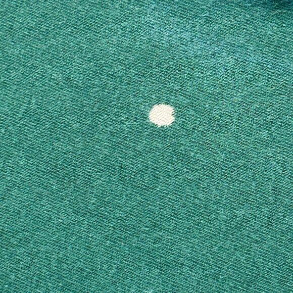 Johnson Beer Company Vintage T Shirt Adult Large Green Bleach Splatter Stains NC - Picture 5 of 12